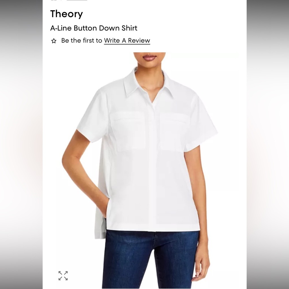 Theory Button Down - image 1